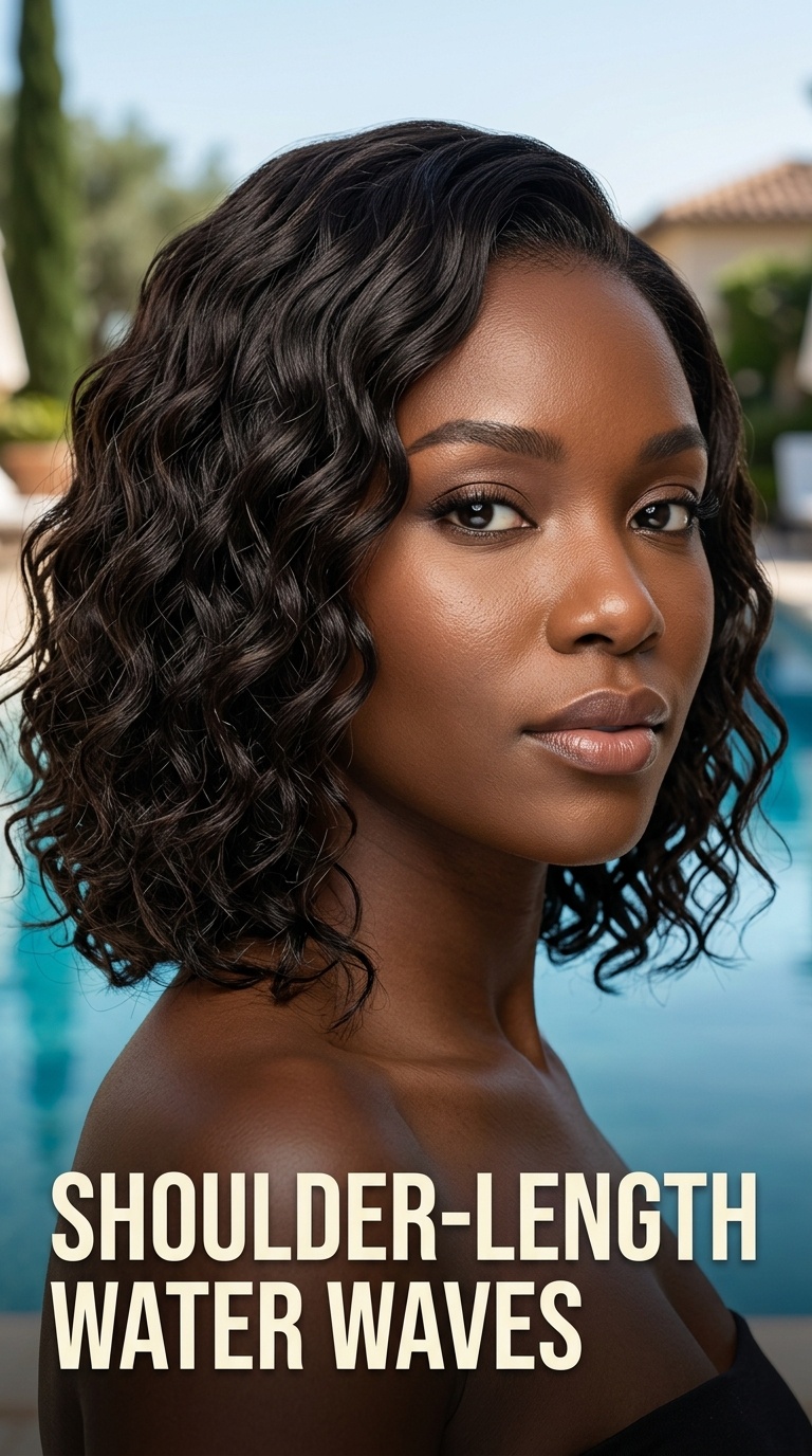 Shoulder-Length Water Waves