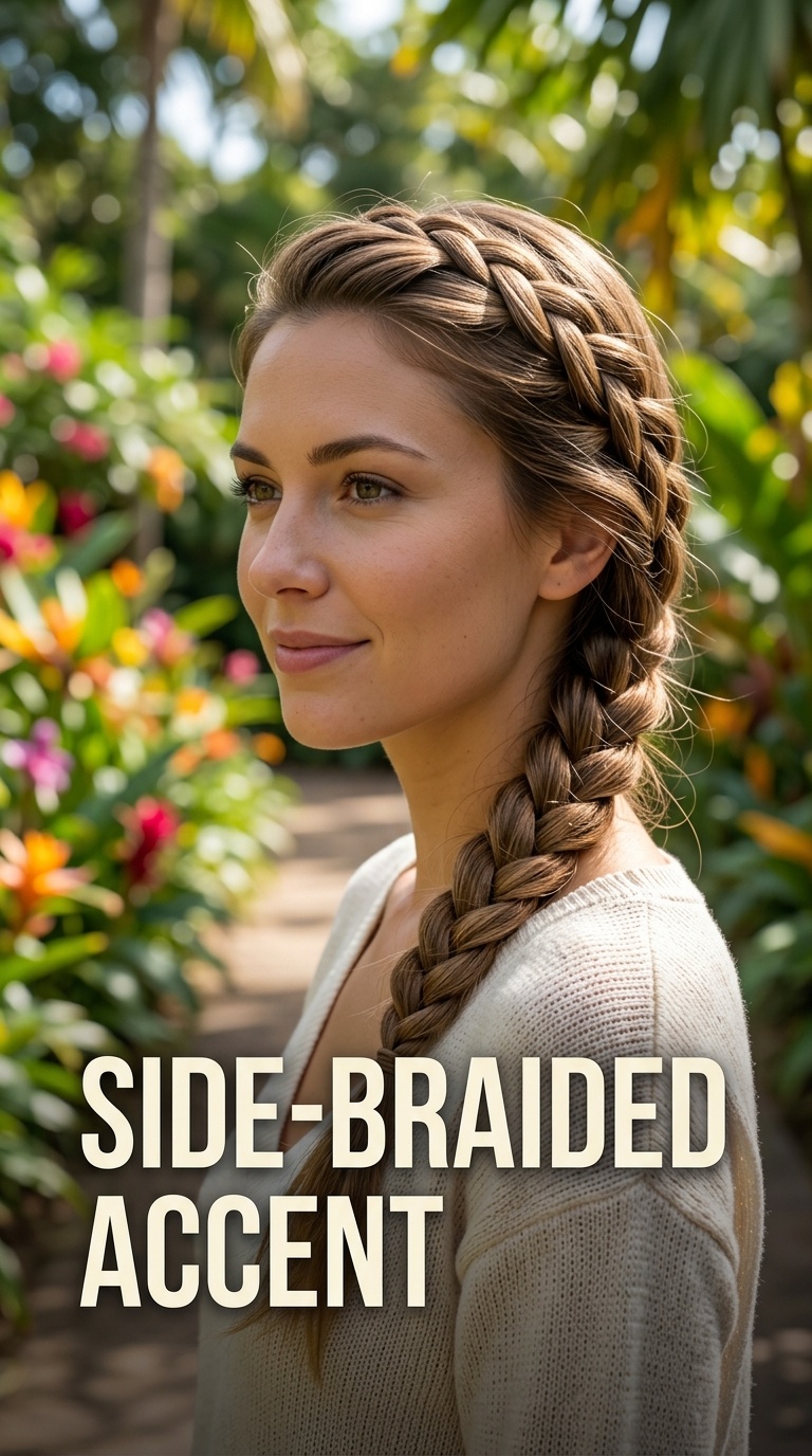 Side-Braided Accent