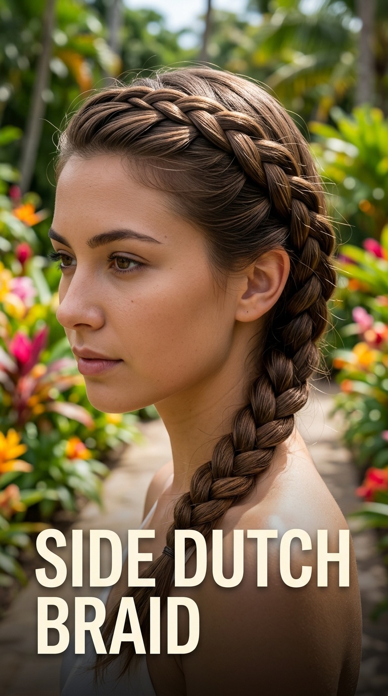 Side Dutch Braid