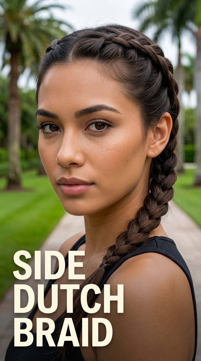 Side Dutch Braid
