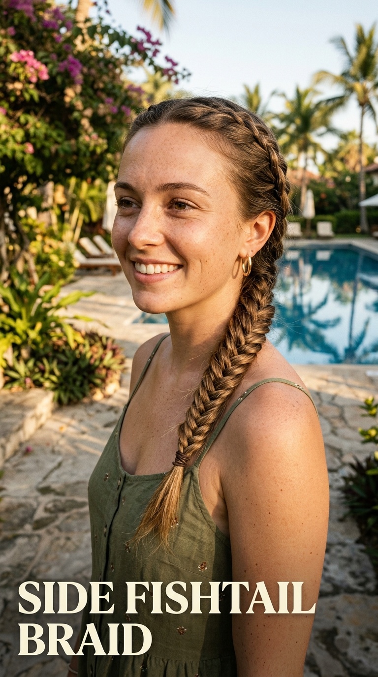 Side Fishtail Braid