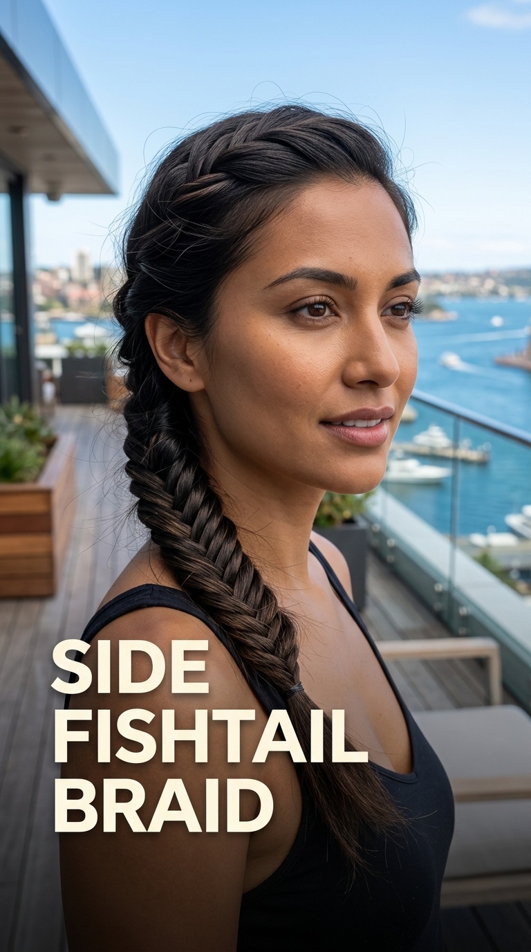 Side Fishtail Braid