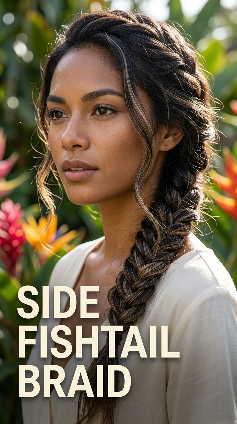 Side Fishtail Braid
