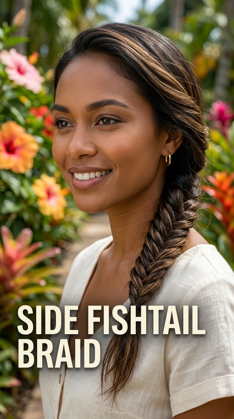 Side Fishtail Braid