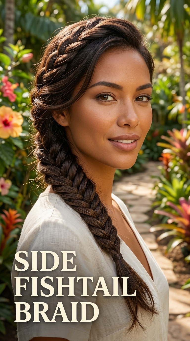Side Fishtail Braid