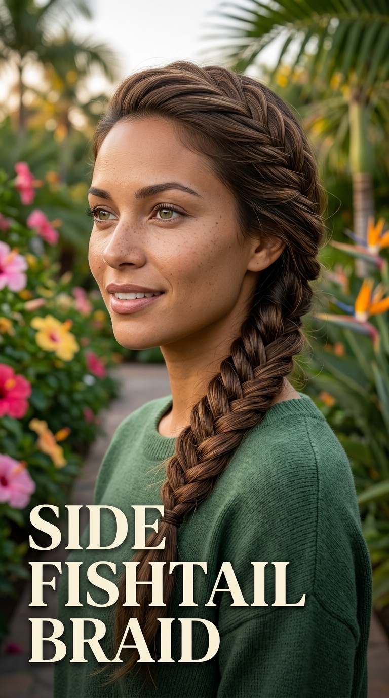 Side Fishtail Braid