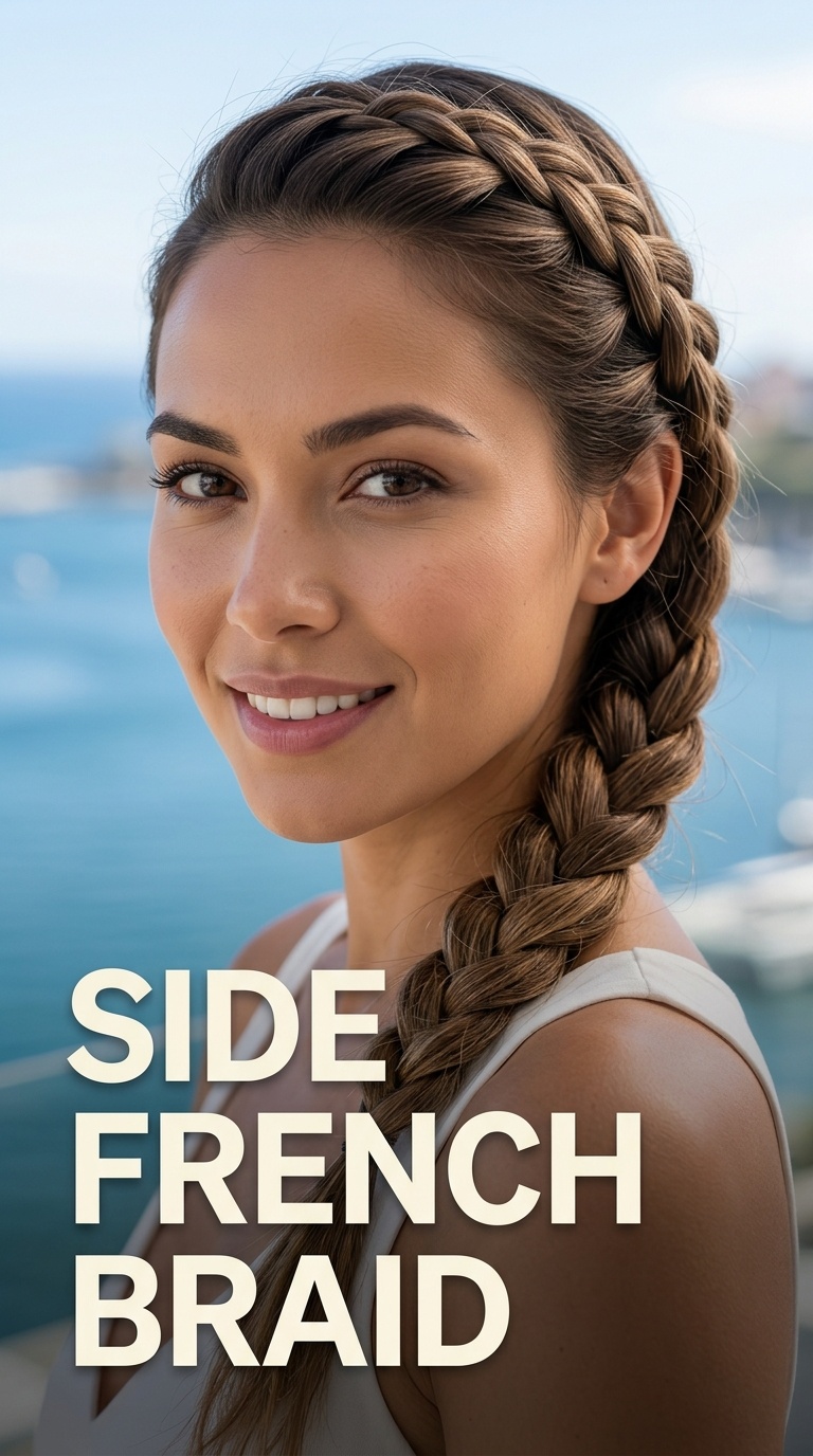Side French Braid