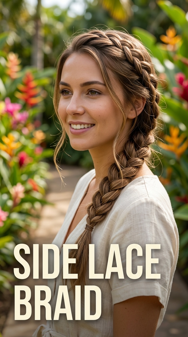 Side Lace Braid