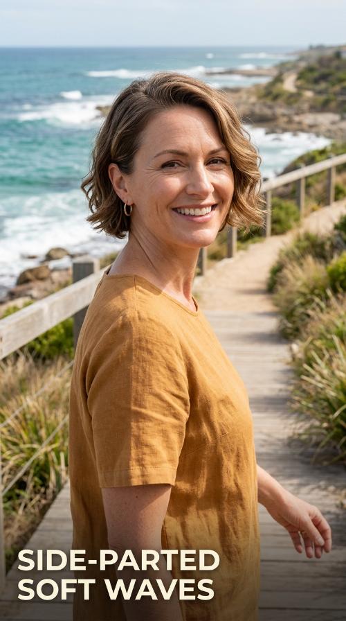 Side-Parted Soft Waves