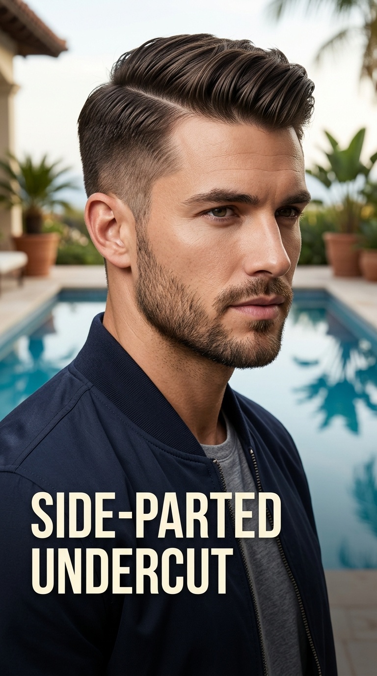 Side-Parted Undercut