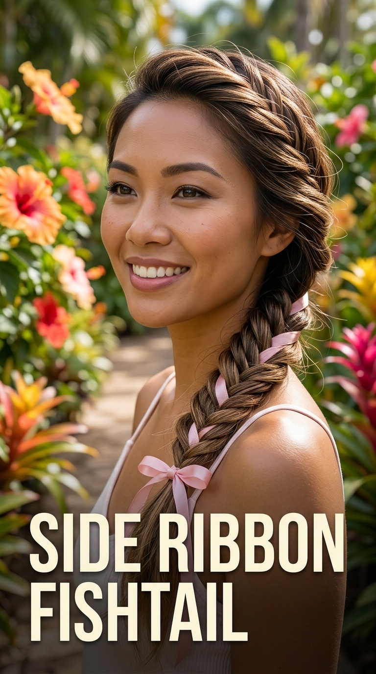 Side Ribbon Fishtail