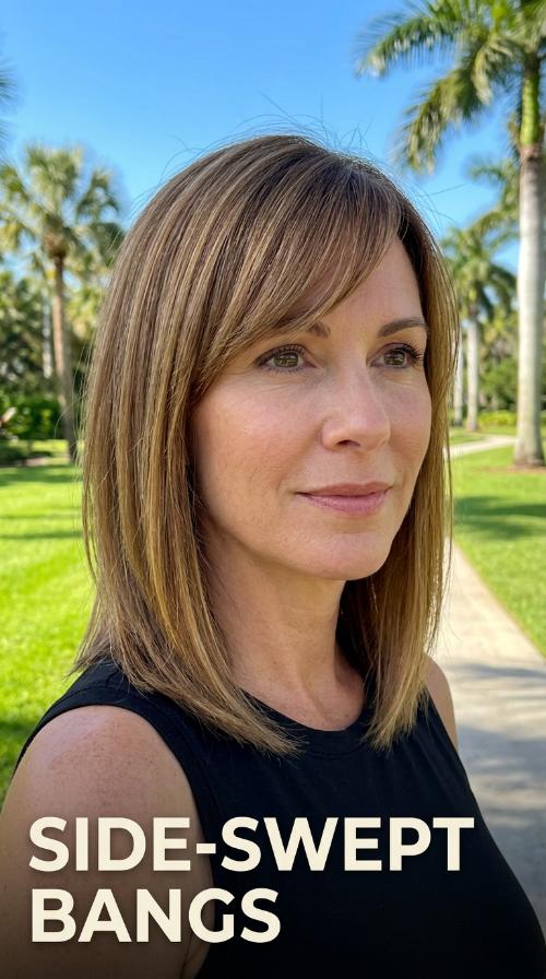 Side-Swept Bangs