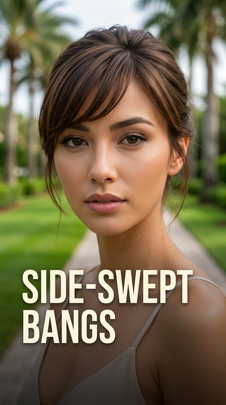 Side-Swept Bangs