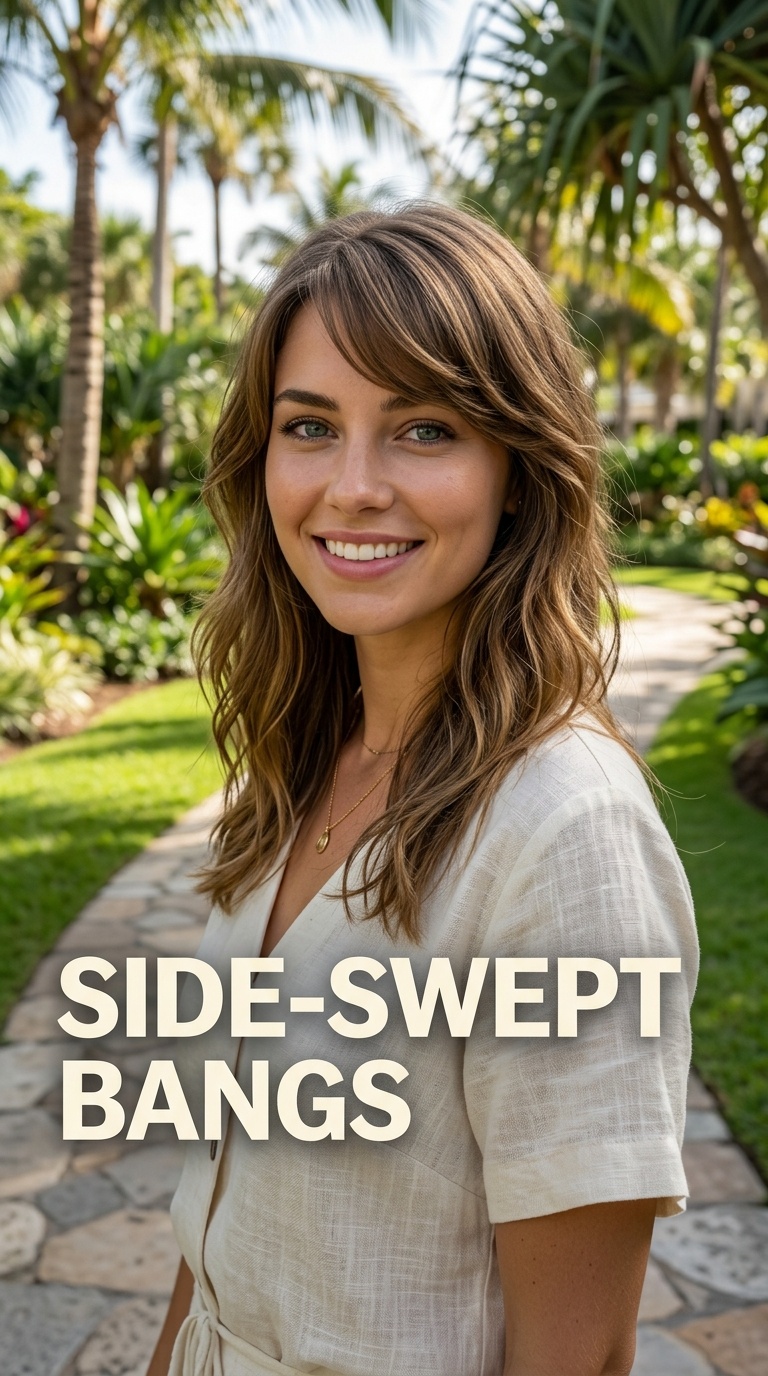 Side-Swept Bangs