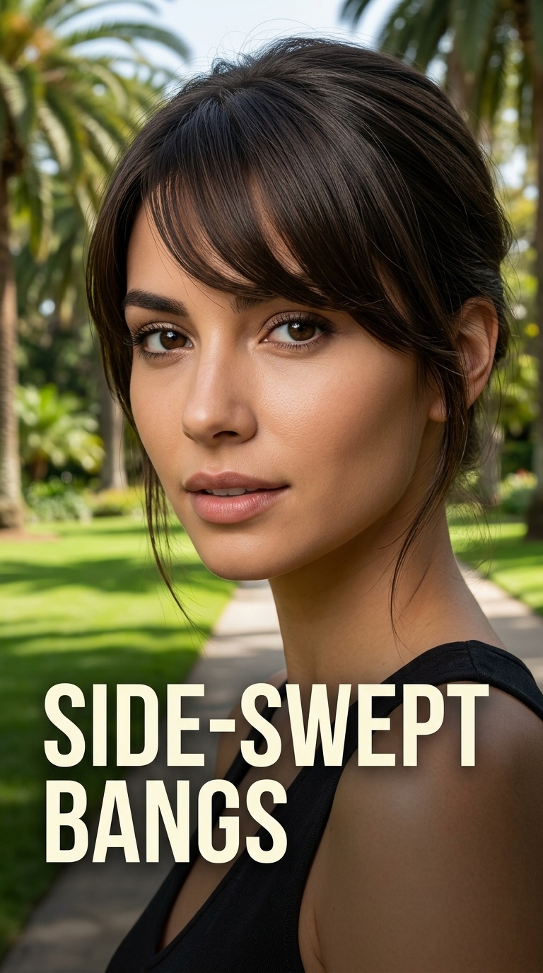 Side-Swept Bangs