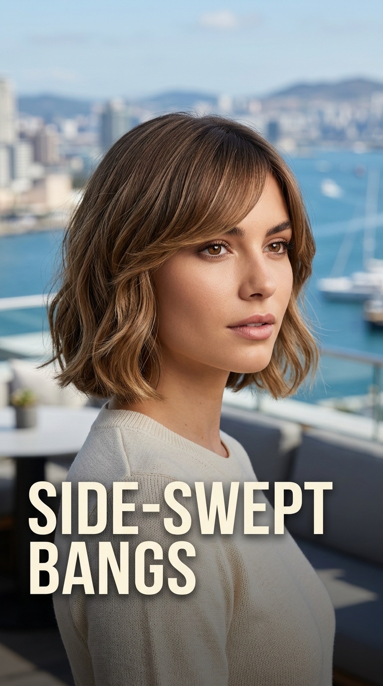 Side-Swept Bangs