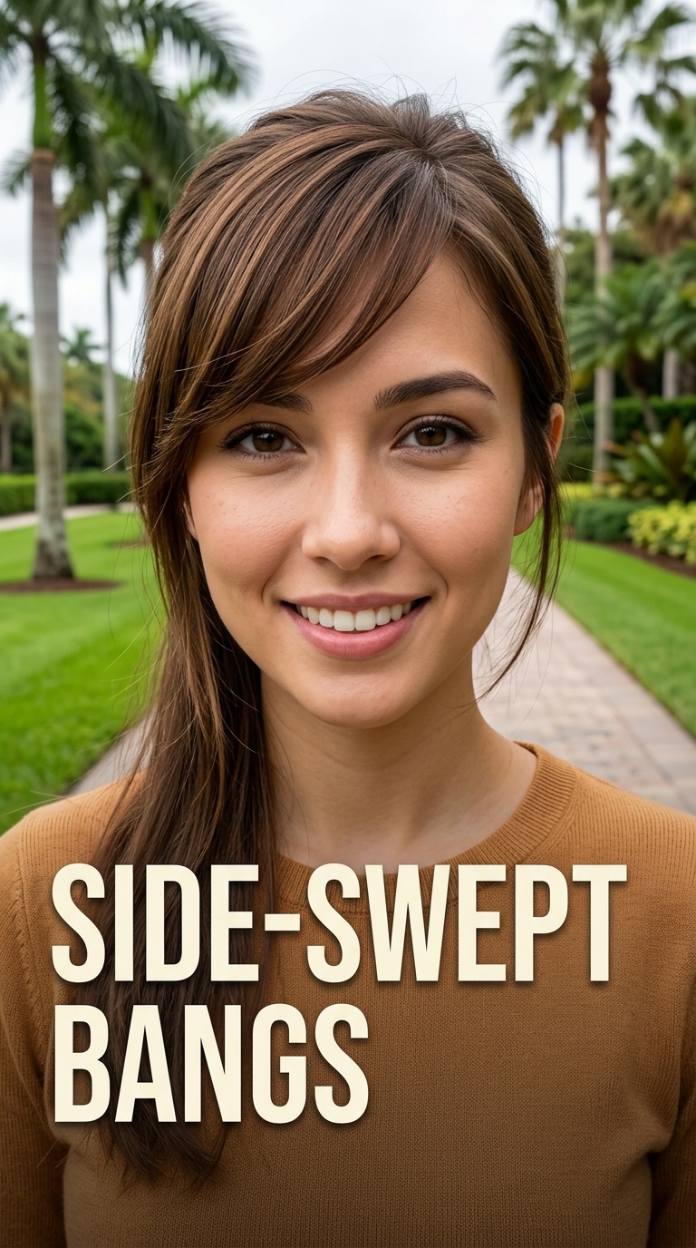 Side-Swept Bangs