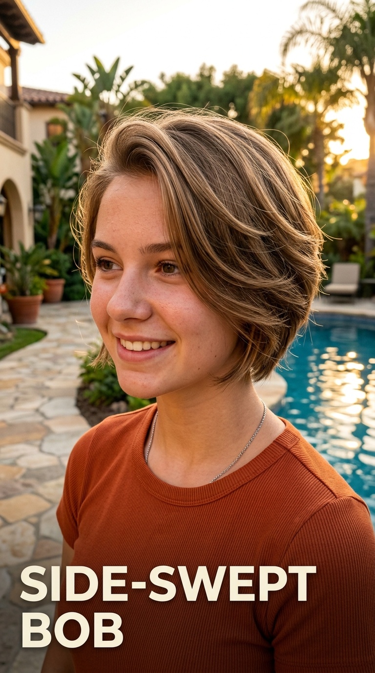 Side-Swept Bob