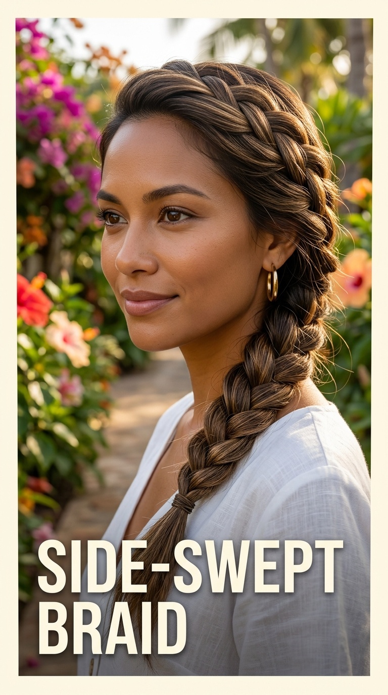 Side-Swept Braid