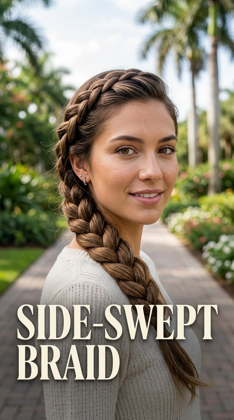 Side-Swept Braid