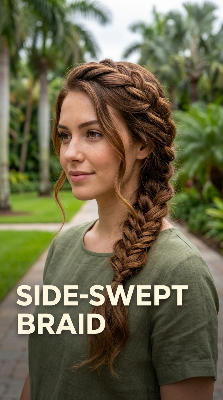 Side-Swept Braid