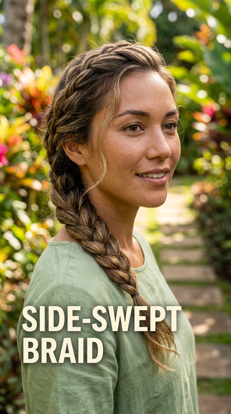 Side-Swept Braid