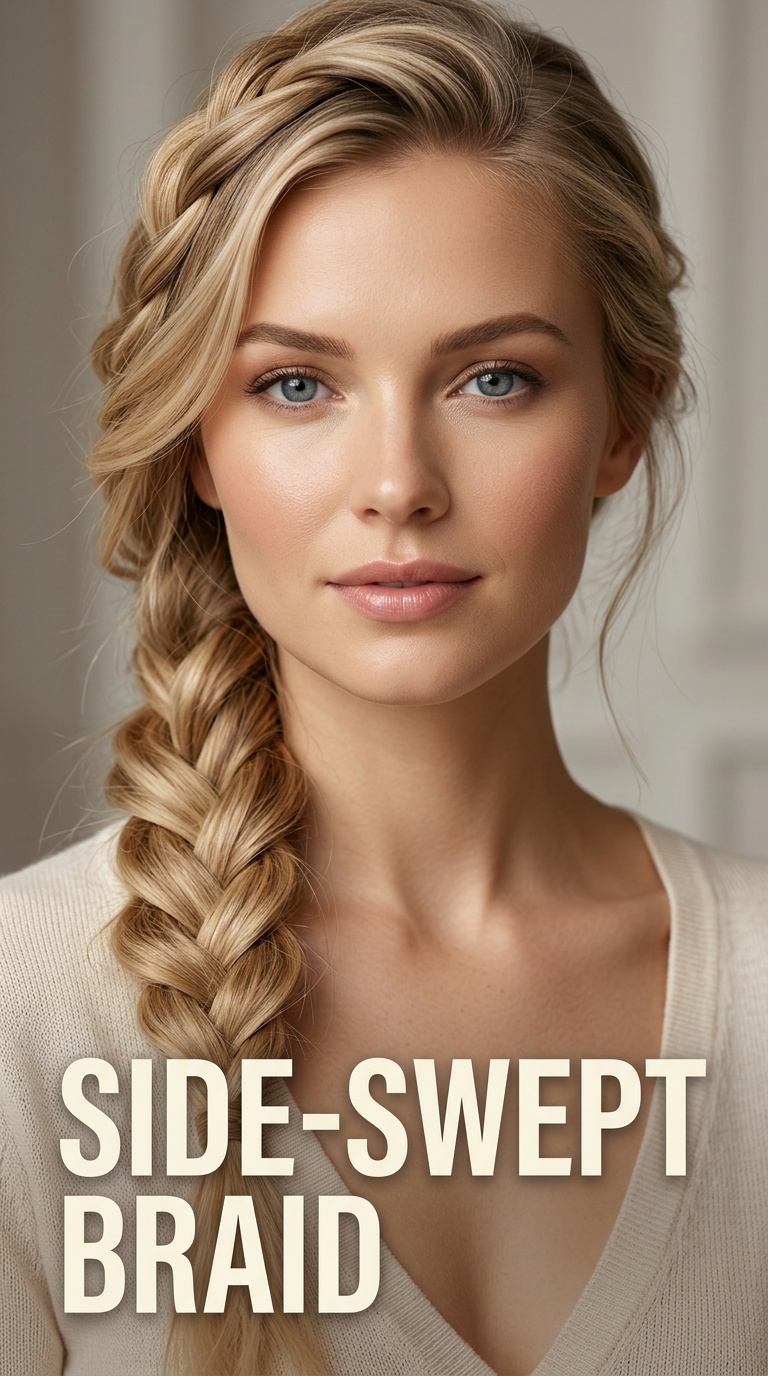 Side-Swept Braid