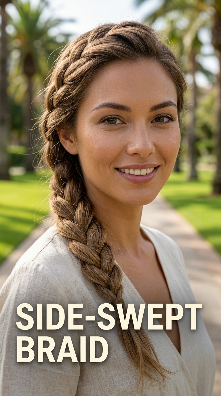 Side-Swept Braid