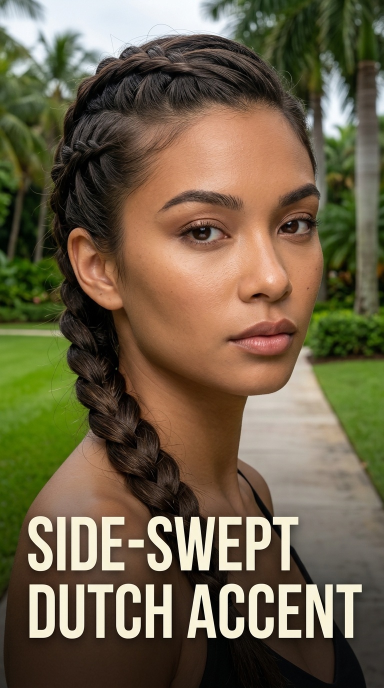 Side-Swept Dutch Accent
