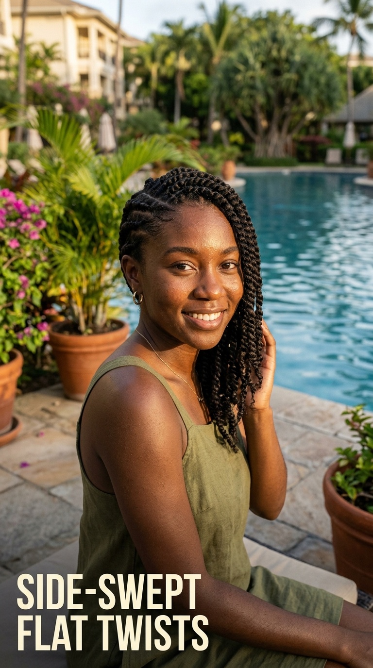 Side-Swept Flat Twists