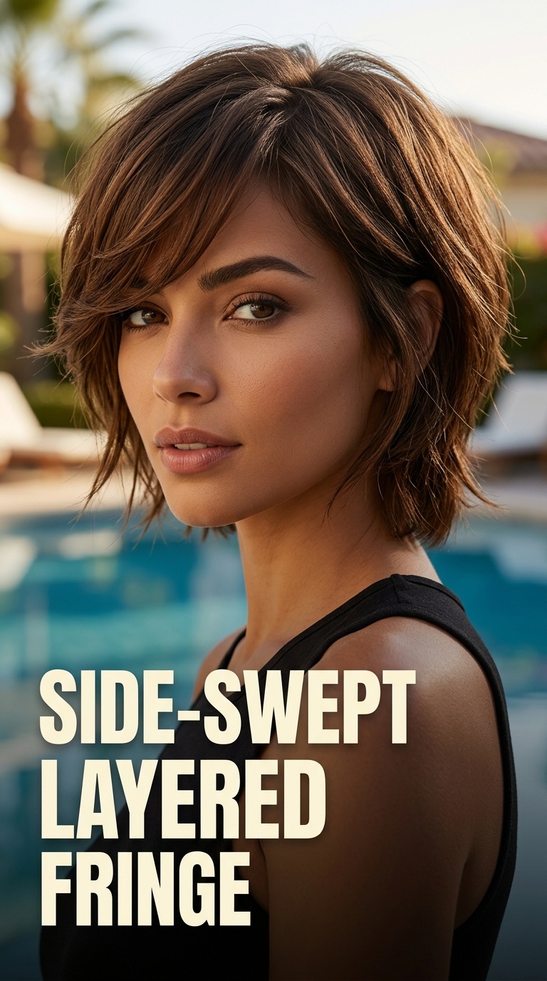 Side-Swept Layered Fringe