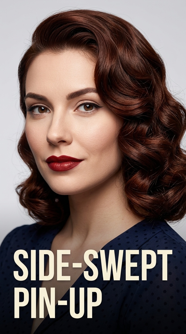 Side-Swept Pin-Up