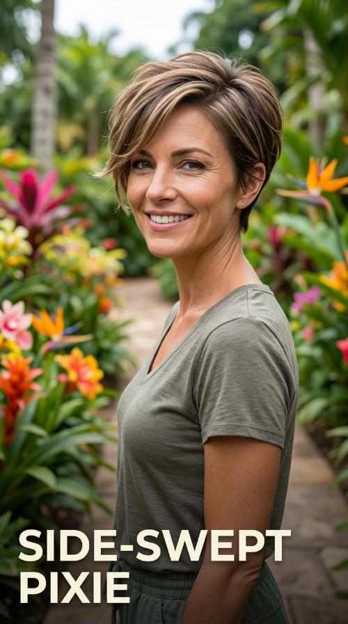 Side-Swept Pixie