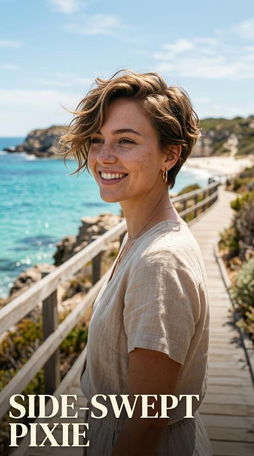Side-Swept Pixie