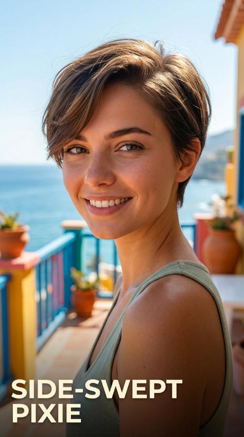 Side-Swept Pixie