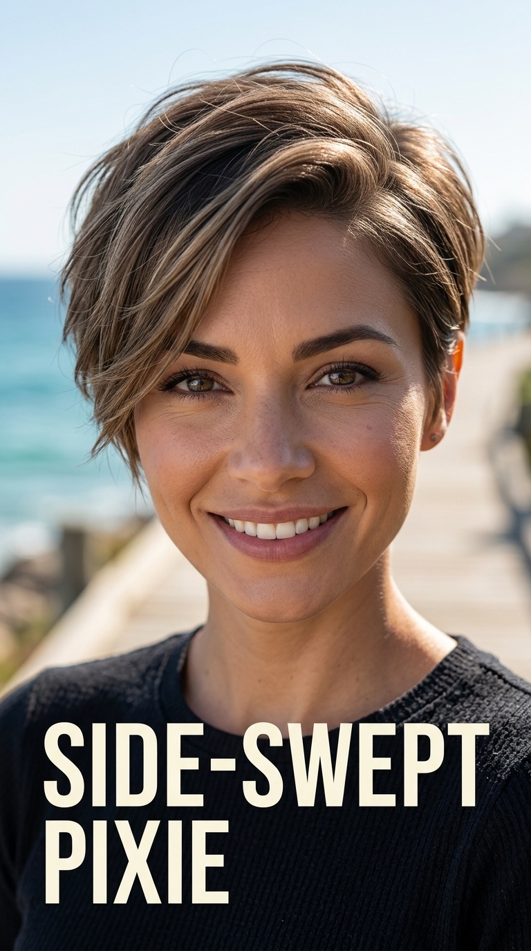 Side-Swept Pixie