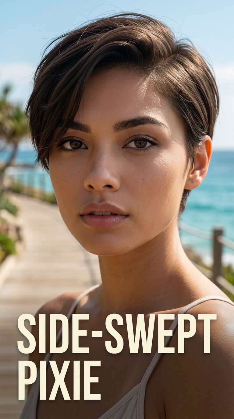 Side-Swept Pixie