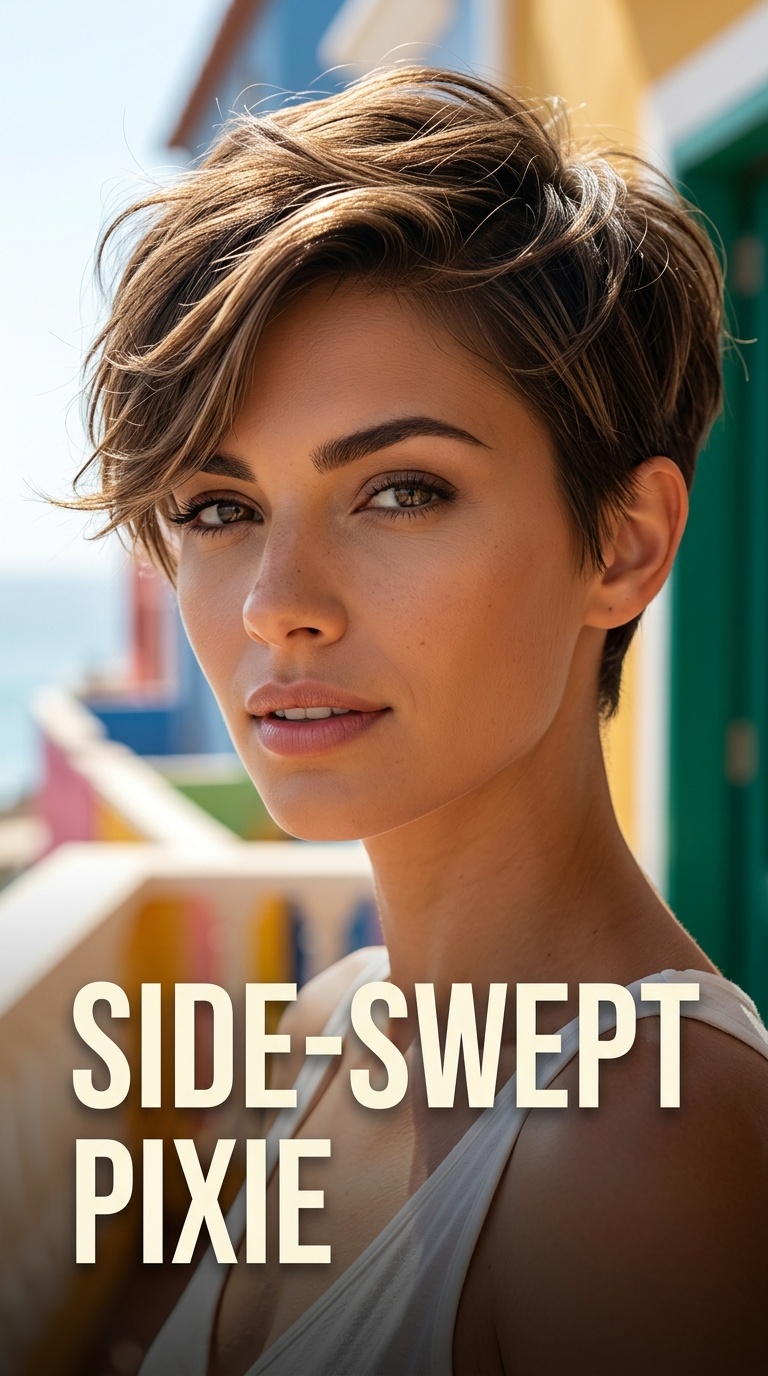 Side-Swept Pixie