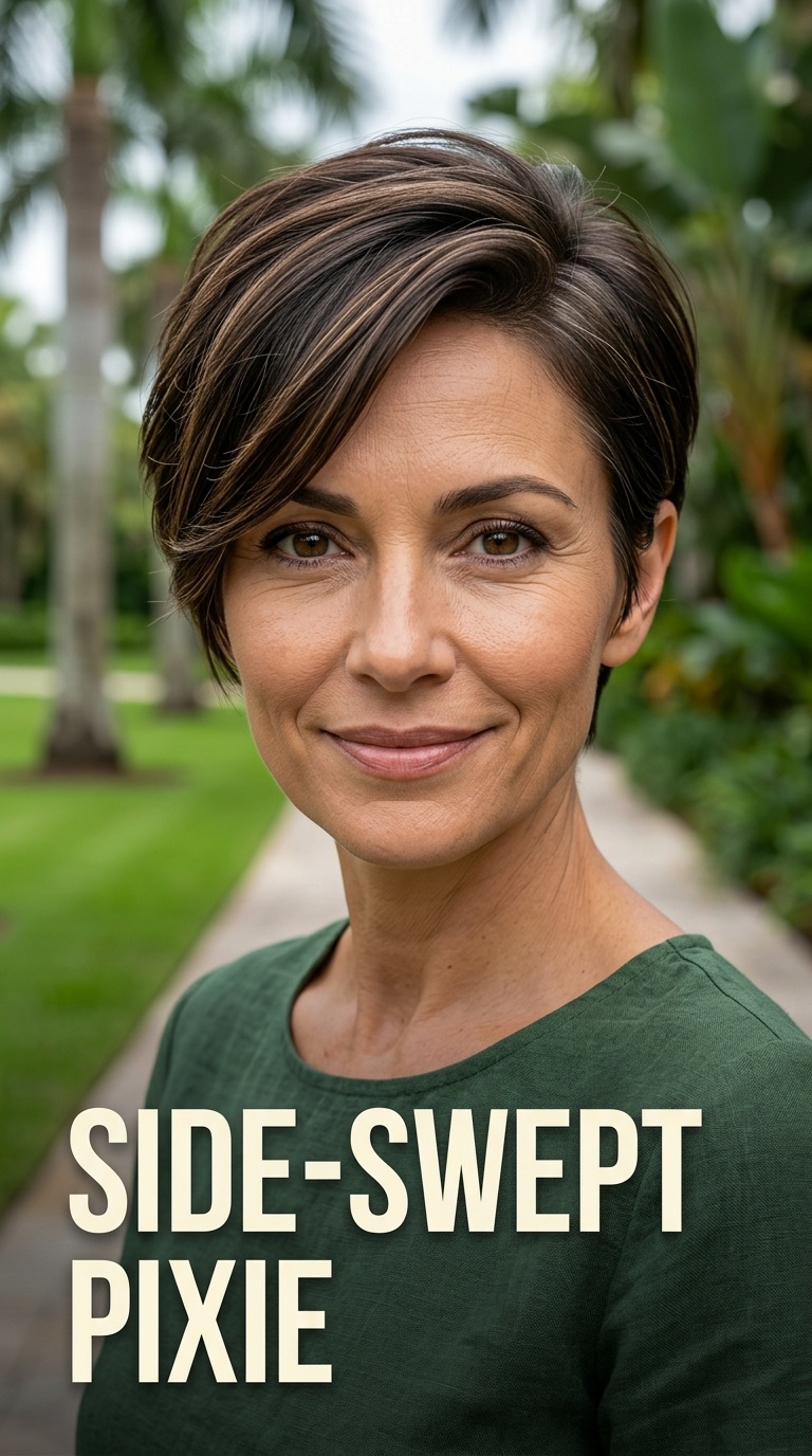 Side-Swept Pixie
