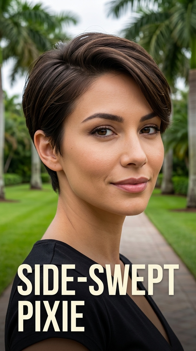 Side-Swept Pixie