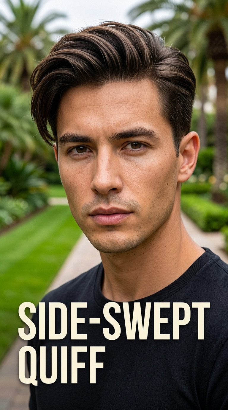 Side-Swept Quiff