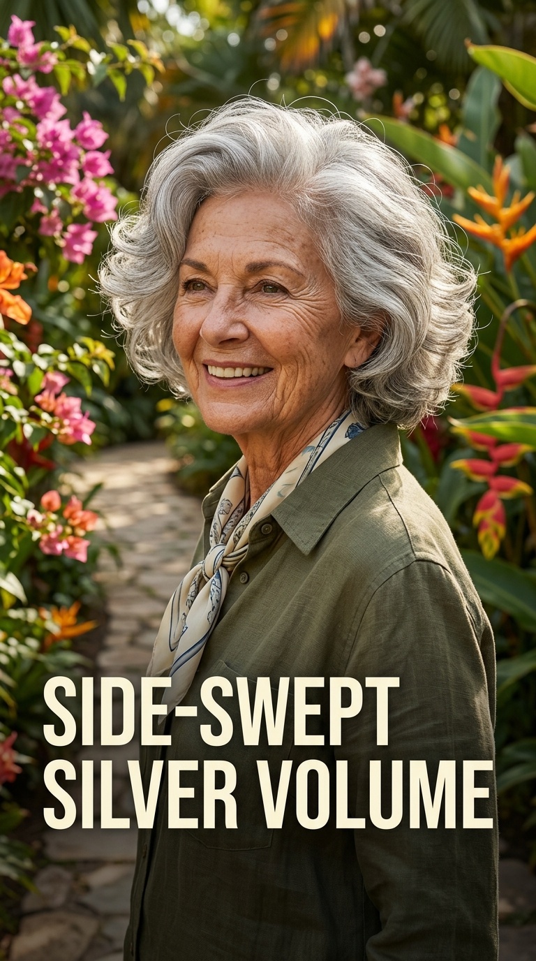 Side-Swept Silver Volume