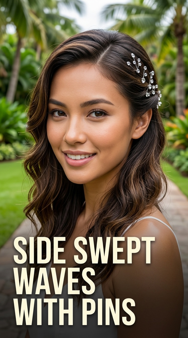Side Swept Waves with Pins