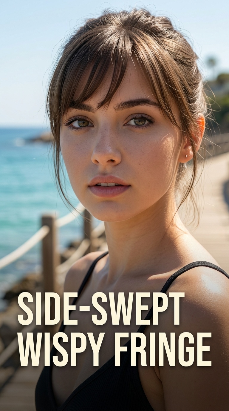 Side-Swept Wispy Fringe
