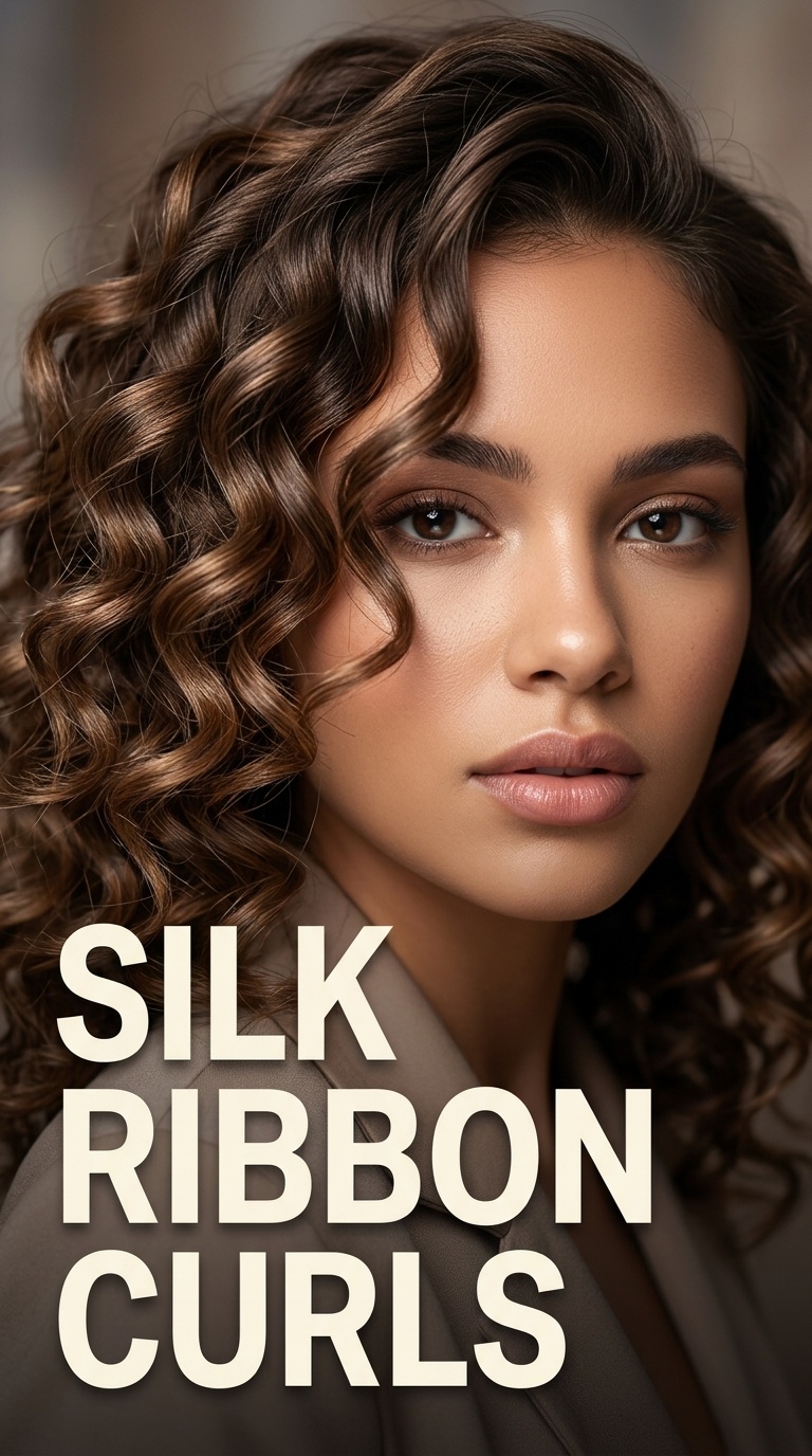 Silk Ribbon Curls