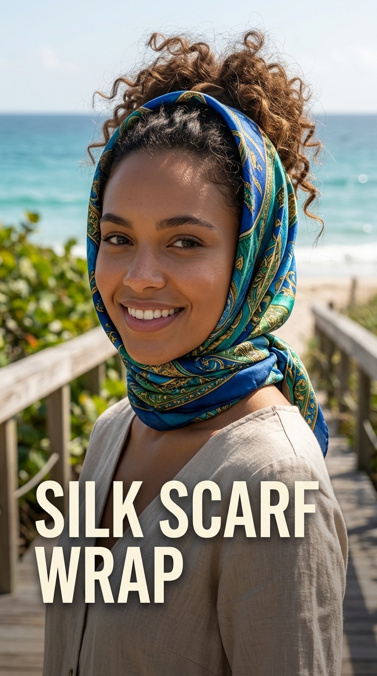 Silk Scarf Wrap