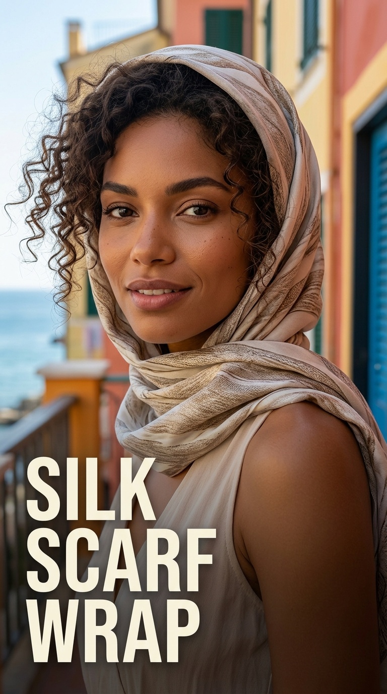 Silk Scarf Wrap