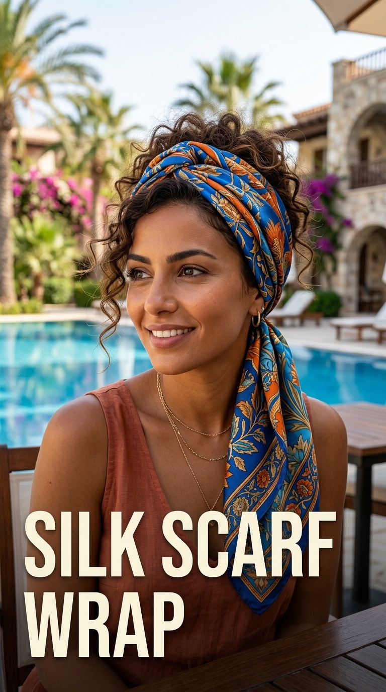 Silk Scarf Wrap
