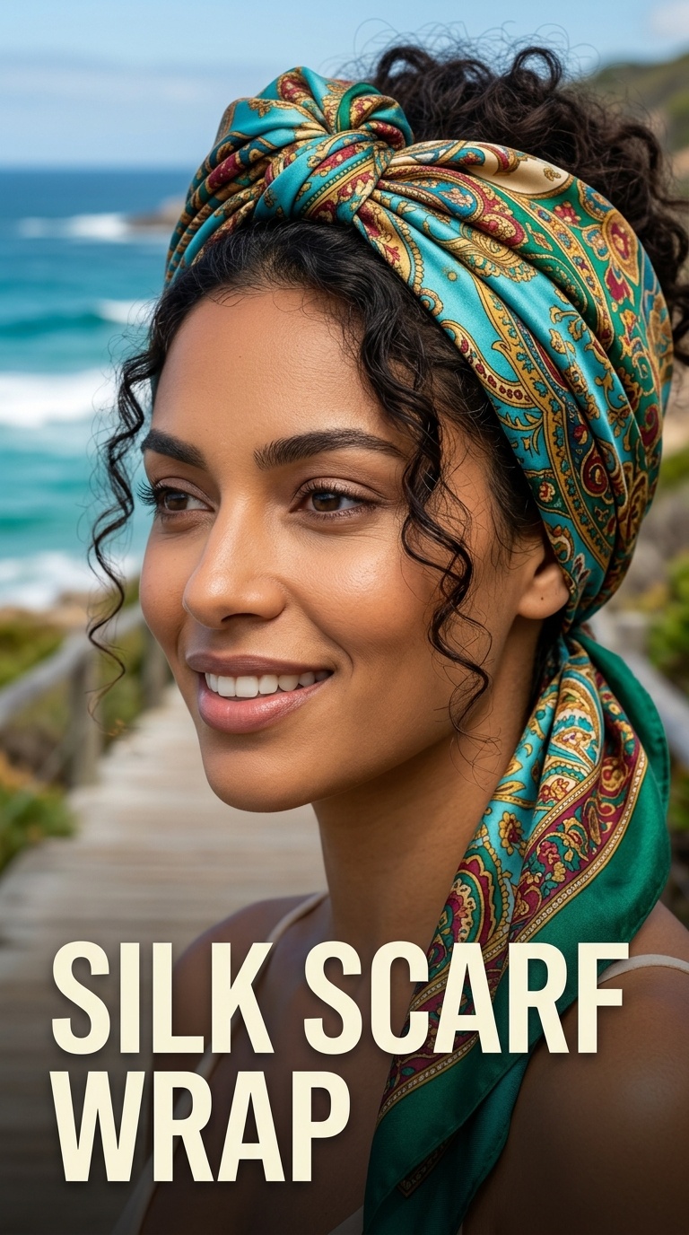 Silk Scarf Wrap