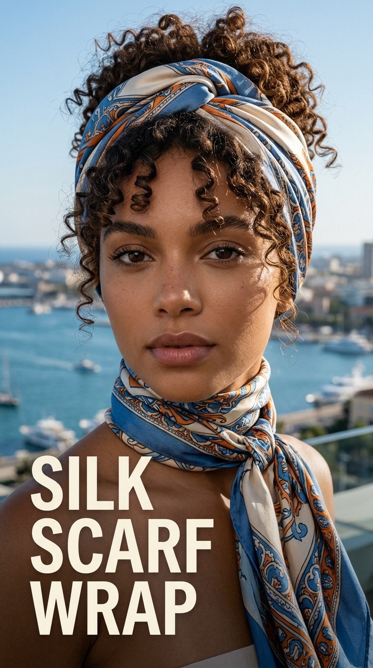 Silk Scarf Wrap